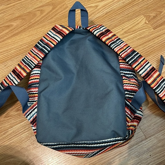 Roxy Always Core Backpack - Rio Red Zigzag Stripe - Picture 4 of 10